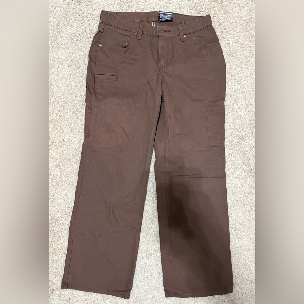 NWT excellent condition- Women’s  Brown Carpenter Pants size 10